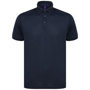 Henbury Unisex Adult Polo Shirt / Navy